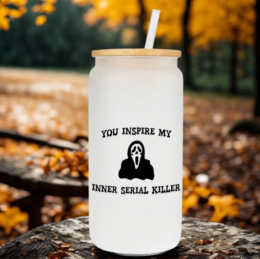 Inner Serial Killer Glass Cup